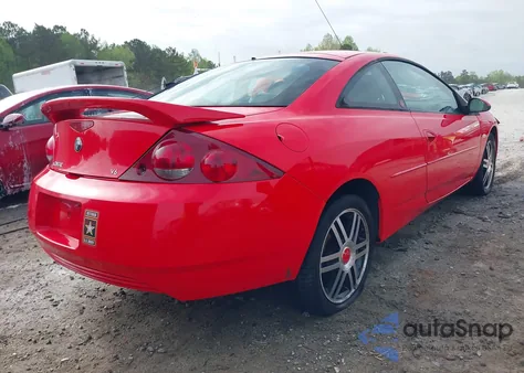 2002 Mercury Cougar V6 from USA, damaged, VIN 1ZWFT61LX25612363